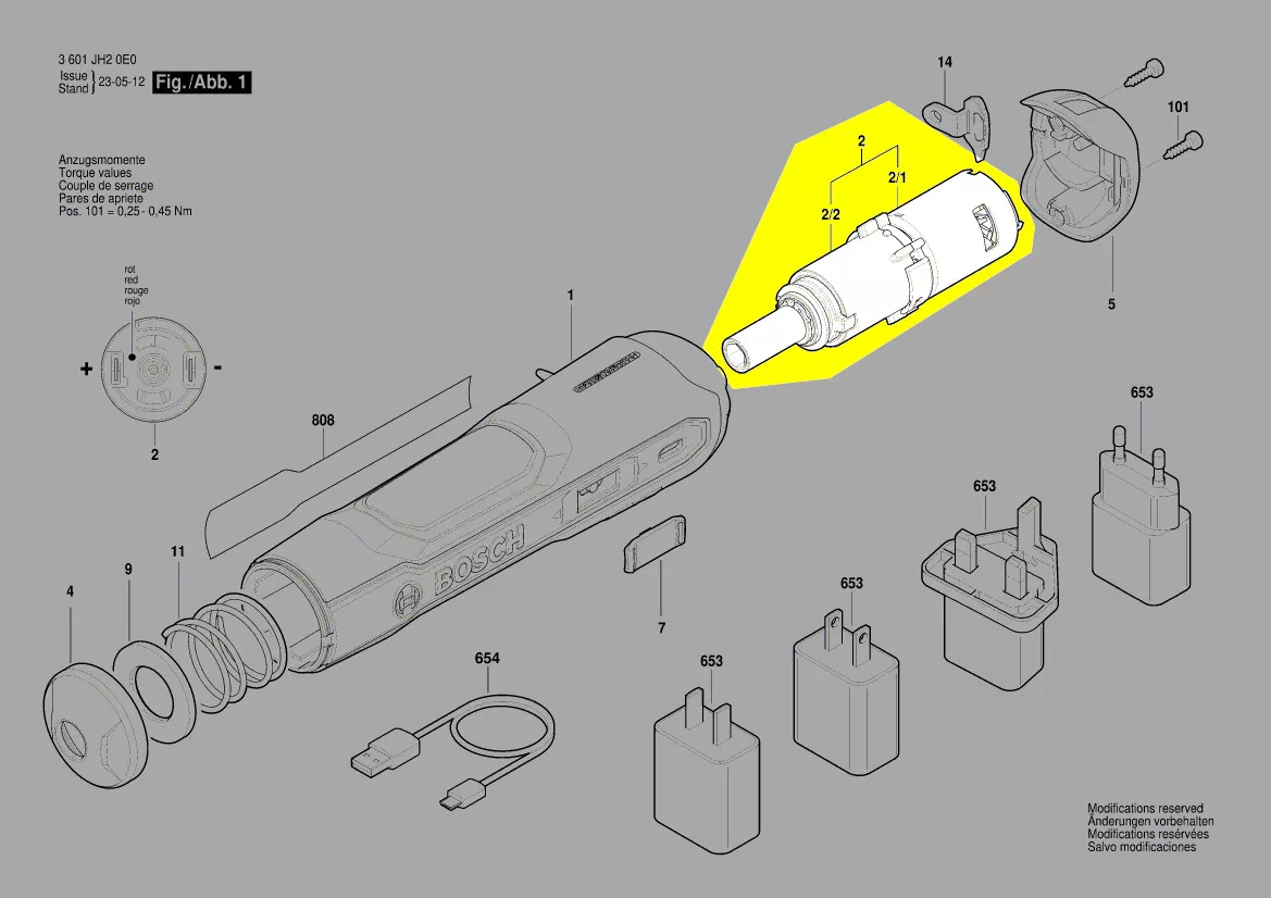 Unité d\'entraînement réf. 1 607 000 CG7 Bosch